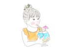 あなたの大切な人へのプレゼントに！似顔絵描きます ちょっとしたプレゼントに！おしゃれアイコンや似顔絵描きます！ イメージ1