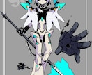 SNSアイコン・立ち絵や一枚イラストなど制作します ぺたぺた、パキッとした塗りがお好きな方へ イメージ5