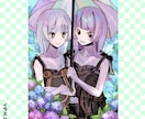 可愛いアイコン.サムネ.立ち絵etc.お描きします 背景込みの1枚絵もキャラクターイラストも作成します！ イメージ5