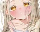 女の子のかわいいイラスト描きます 画面映えする華やかなイラストです！ イメージ1