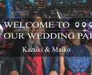 海外旅行風の結婚式OP映像を制作します 旅行気分のオープニングムービー イメージ2