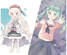 1枚絵、アイコンお描きします アイコンやヘッダー、サムネ等に使用するイラストを描きます！ イメージ1