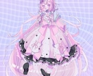 TRPGやUTAUに使える女の子の立ち絵を描きます 可愛くて繊細でキラキラした女の子のイラストが欲しい方必見！ イメージ2