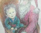 色鉛筆または鉛筆で似顔絵かきます イメージ3