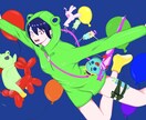 イラスト作成します かわいいイラストでSNSをさらに楽しく利用しませんか？ イメージ1