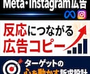 Meta・Instagram広告コピーを作成します 訴求設計から広告コピーまで対応します イメージ1