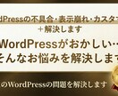 WordPress不具合／カスタマイズを解決します 「WordPressがおかしい…」を解決します イメージ1