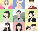 写真一枚でオーダー完了！似顔絵アイコン描きます 面倒なヒアリングは一切なし！お忙しい方にもおすすめです◎ イメージ7