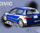 車好きの方へ愛車のイラスト描きます 自分の車をイラストアイコンにして個性をアピールしよう！ イメージ5