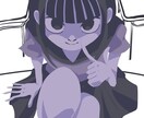 サムネで目を惹く！歌ってみたMVイラスト描きます 早期納品〔３日以内〕対応可能です！ イメージ5