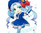 デフォルメイラスト制作します 可愛いキャラをアイコン、ヘッダー、サムネイルなどに！ イメージ1