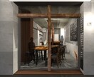 店舗やオフィス、住居の3Dパースを作成します インテリアデザイナーがデザインの良さが伝わるパースを作ります イメージ1