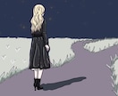 シンプル線画イラスト人物似顔絵描きます アイコン 待受 プレゼント 記念日 誕生日 結婚式に イメージ5