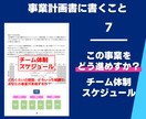 提出ちょっと待った！事業計画書仕上げチェックします 作成経験130件以上の専門家が内容をチェックし改善します！ イメージ9