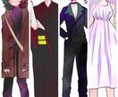 本日限定半額！瞳の綺麗なイラスト作成いたします TRPGの立ち絵、歌ってみたサムネイル、夢絵などに！ イメージ4
