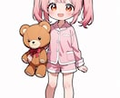 かわいい女の子の立ち絵・サムネ・キャラデザ描きます あなたの理想、ぜんぶ詰め込みます。 イメージ3