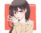 SNSに使えるアイコンなどを描きます 美少女や動物のアイコンお描きします イメージ2