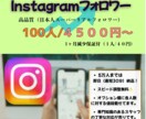 高品質＆減少補償有り/日本人フォロワー増加します 安心の日本人フォロワーで印象を強化 イメージ1