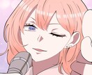 歌ってみたサムネ、動画用サムネやアイコン描きます あなただけの1枚絵を描きます！°・*:.。.☆ イメージ5