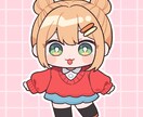 かわいいミニキャラお描きします グッズやアイコン、動画内イラスト等 イメージ1