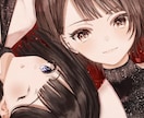 先着1名7000円！透明感ある女の子描きます 企業様実績あり！SNSやyoutubeのサムネ等にぜひ！ イメージ2