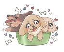 ペットのイラスト描きます 犬猫鳥なんでもOK！アイコン等に使えるイラストを描きます。 イメージ1