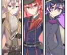 キラキラで萌え系な立ち絵制作します 女児アニメのようなキラキラしたカワイイ女の子が得意です！ イメージ2