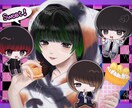 SNS用アイコン、動画用イラスト、夢絵描きます 病みかわいい・地雷系の絵が得意です！ イメージ6