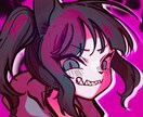 SNSアイコン、アイコン用イラストを制作します キャラの魅力を存分に閉じ込めたアイコンを描かせていただきます イメージ2