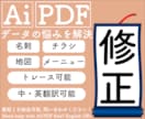翻訳日中英対応！Ai、PDFデータ修正します チラシや名刺の調整から翻訳までお任せて低価格！翌日納品可能！ イメージ1
