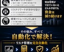 リスクマスター　自動計算する資金管理術教えます ロット計算・指値注文まで対応したMT4専用資金管理システム イメージ3