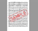 楽譜が欲しい！作編曲、耳コピ等、何でも楽譜にします ジャンル、編成、難易度、あなたにピッタリな楽譜お届けします。 イメージ2