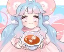 イラスト作成します オリジナルキャラクターの立ち絵、動画のサムネイルなど イメージ1