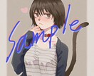 綺麗で可愛いイラストを提供します SNSアイコンにおすすめ！絵柄の微調整も対応可能です！ イメージ3
