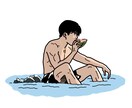 あなたの思い出の写真を可愛い線画イラストにします シンプルさとPOPな可愛さが魅力的なイラストです イメージ3