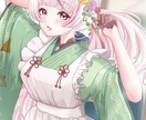 美少女キャラクターの一枚絵描きます キラキラかわいい美少女キャラクターのイラストを作成します！ イメージ6