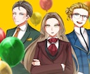 短納期｜人物イラスト｜立ち絵・1枚絵など描きます ラフ修正無制限！配信、TRPG、記念絵、MVイラスト等 イメージ5