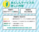 はじめてでも安心！親切丁寧にロゴ制作ます ご依頼が初めてのかた必見！あんしんサポート イメージ4