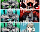 歌ってみた動画のイラストを作成します 絵柄寄せ可能！低コストで高クオリティ◎ イメージ2