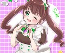 SNSで使える可愛いアイコン描きます SNSで使う自分専用のアイコンを探している方など イメージ1