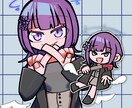 太線×ポップなデフォルメキャラ描きます 太線とぱきっとした色のポップなデフォルメイラストを制作します イメージ3