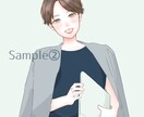 透明感あふれる°˖✧優しい雰囲気のイラスト描きます 魅力的なアイコン/イラストを求めていらっしゃる方へ イメージ3