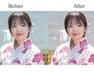 盛りたいけどやりすぎたくない方雰囲気を格上げします 人物レタッチ×AI背景合成でプロフ写真仕上げます イメージ4