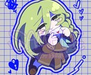 ポップなデフォルメイラストを描きます グッズ作成などに向いたデフォルメキャラクターを描きます。 イメージ3