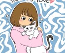 ゆる似顔絵がかわいいポップなアイコン描きます 手書きのゆる絵 シンプルでおしゃれな似顔絵アイコンオーダー イメージ2
