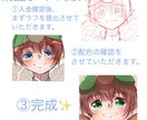 ミニキャラから1枚絵まで！イラストお描きします 安価で可愛いイラストをお届けします！ イメージ6