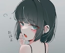 SNSアイコンのイラスト制作いたします あなたの想像する女の子を具現化しイラストにします! イメージ3