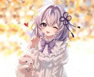 オリジナルキャラのバストアップイラストを制作します OC・SNSアイコンに！草稿2回無料修正で丁寧に対応 イメージ1