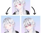 透明感ある垢抜け可愛い女の子のイラスト提供をします 応募用紙や背景選択があるから応募が楽！表情差分が低価格で？！ イメージ7