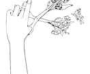 イラスト線画ロゴお作り致します お手頃で目を引く様なロゴデザイン！印象の残るロゴが欲しい方に イメージ6